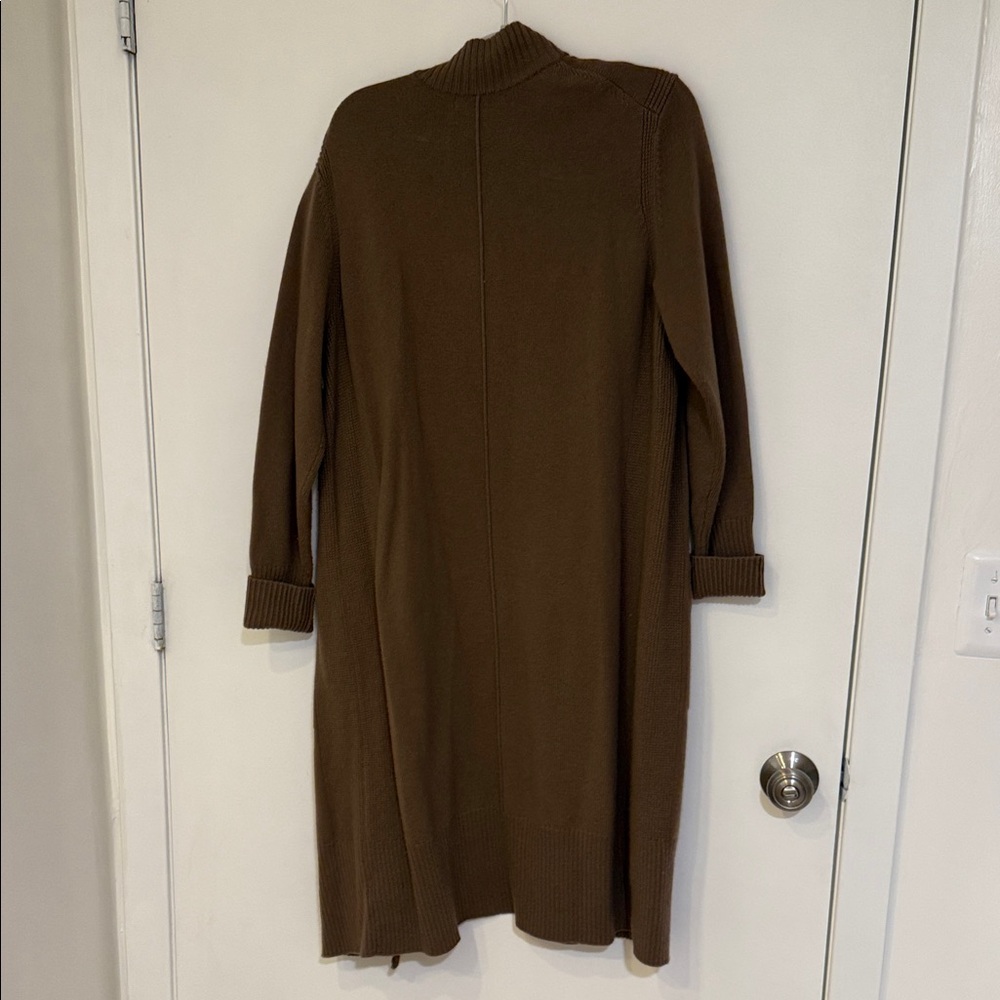Athleta Tan Ribbed Cardigan - Picture 3 of 3